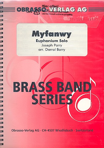 Vorderes Coverbild Myfanwy für Euphonium und Blechbläser