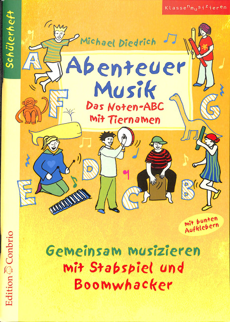 Vorderes Coverbild Abenteuer Musik Schülerheft