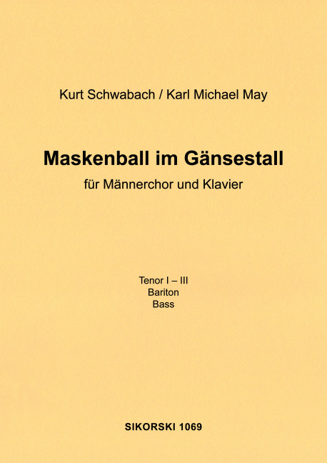 Vorderes Coverbild Maskenball im Gänsestall für
