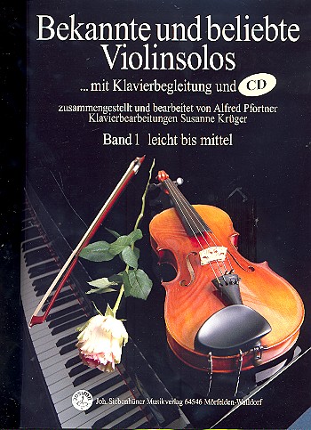 Vorderes Coverbild Bekannte und beliebte Violinsolos Band 1 (+CD)