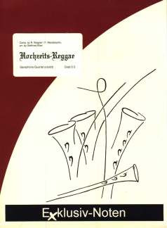 Vorderes Coverbild Hochzeits-Reggae für 4 Saxophone