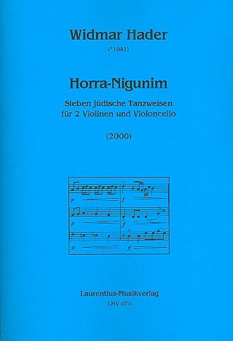 Vorderes Coverbild Horra-Nigunim