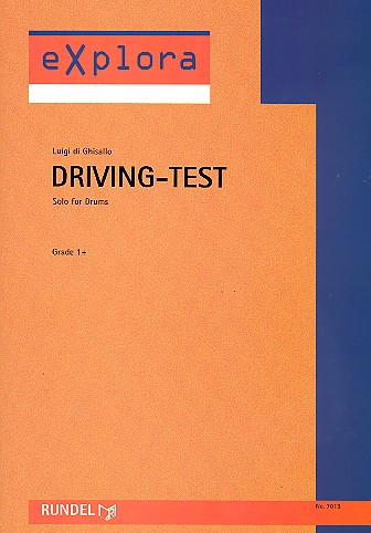 Vorderes Coverbild Driving Test für Schlagzeug