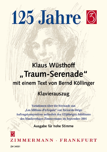 Vorderes Coverbild Traum-Serenade: für hohe Stimme