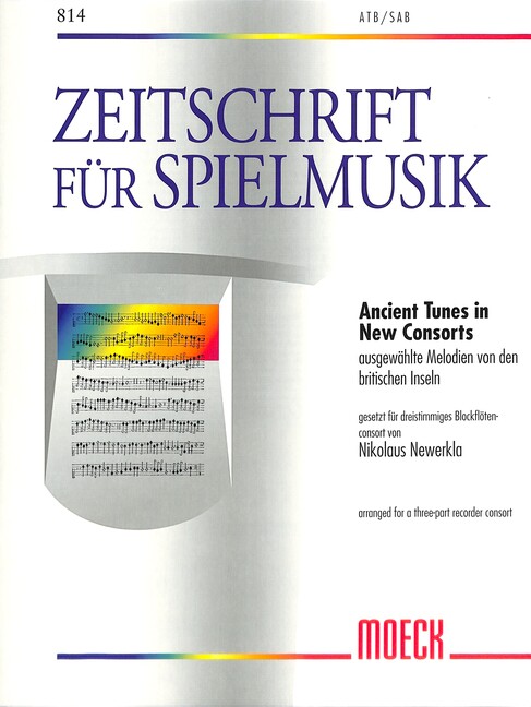 Vorderes Coverbild Ancient Tunes in New Consorts