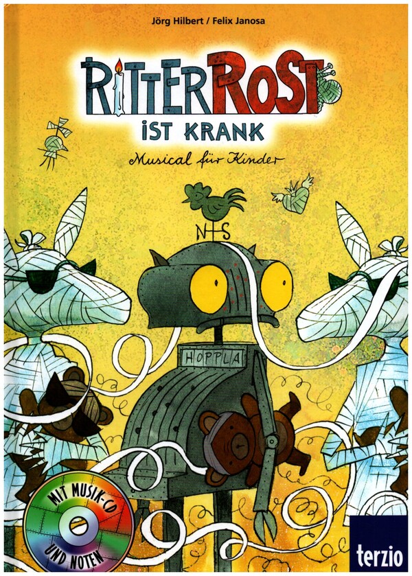Vorderes Coverbild Ritter Rost ist krank (+CD)