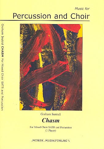 Vorderes Coverbild Chasm für gem Chor und Percussion