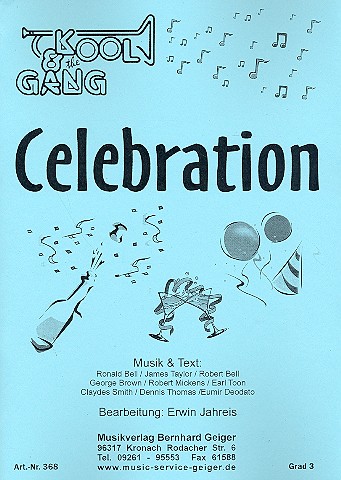 Vorderes Coverbild Celebration: