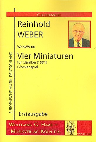 Vorderes Coverbild Vier Miniaturen WebWV66 