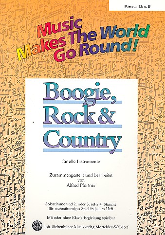 Vorderes Coverbild Boogie Rock and Country