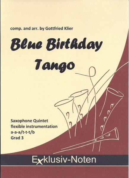 Vorderes Coverbild Blue Birthday Tango