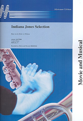 Vorderes Coverbild Indiana Jones Selection: for concert