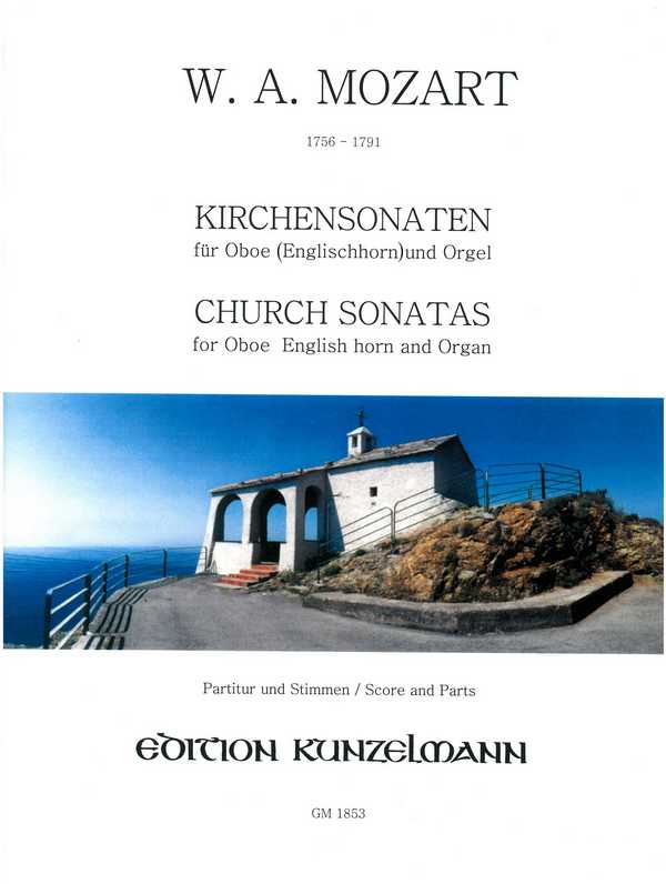 Vorderes Coverbild Kirchensonaten