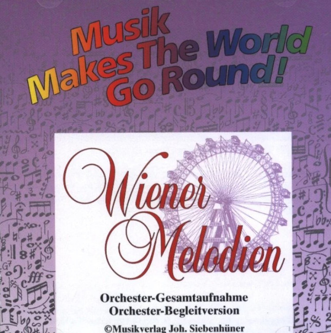 Vorderes Coverbild Wiener Melodien CD