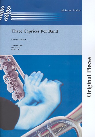 Vorderes Coverbild 3 Caprices for Band score