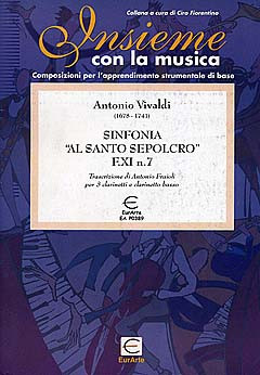Vorderes Coverbild Sinfonia Al santo Sepolcro F.XI,7 per 3 clarinetti