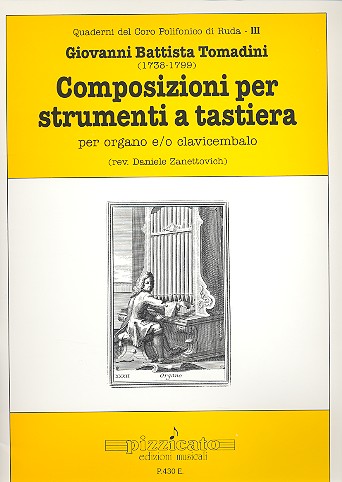 Vorderes Coverbild Composizioni per strumenti a tastiera per