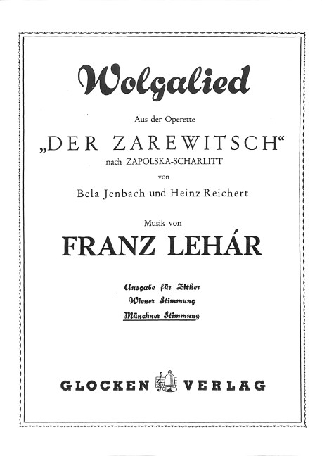 Vorderes Coverbild Wolgalied