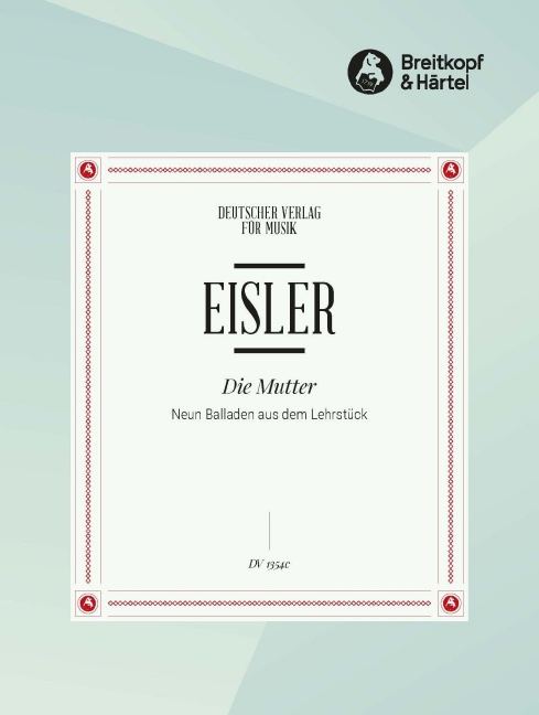 Vorderes Coverbild 9 Balladen aus 'Die Mutter'