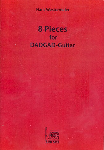 Vorderes Coverbild 8 Pieces for DADGAD-Guitar: