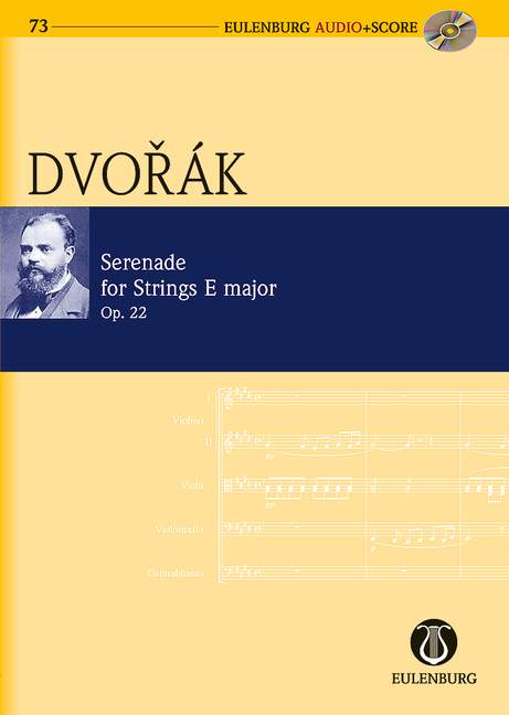 Vorderes Coverbild Serenade E-Dur op.22 (+CD)