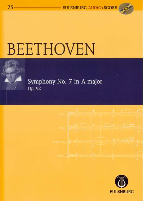 Vorderes Coverbild Sinfonie A-Dur Nr.7 op.92 (+CD)