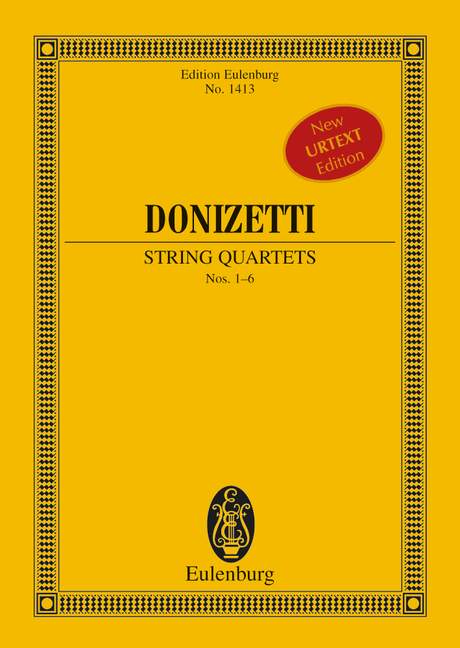 Vorderes Coverbild Streichquartette Nr.1-6