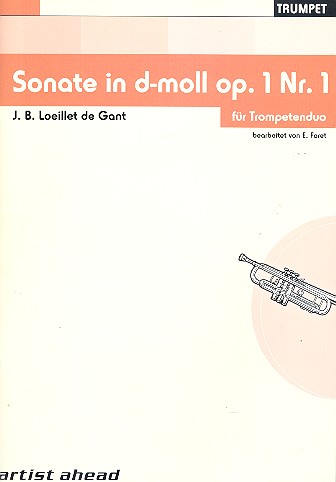 Vorderes Coverbild Sonate d-Moll op.1,1