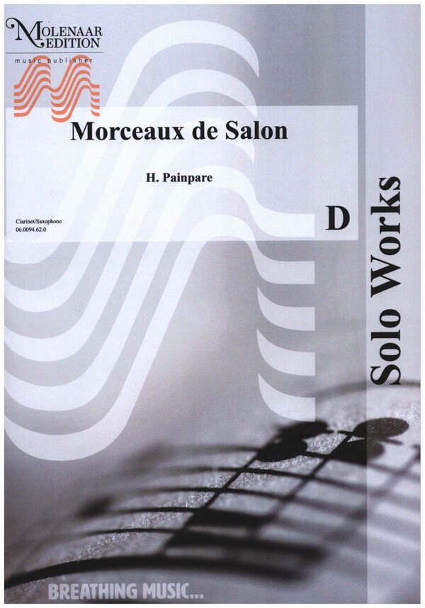 Vorderes Coverbild Morceau de salon für Klarinette (Bassklarinette/