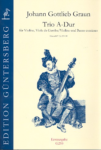 Vorderes Coverbild Trio A-Dur für Violine, Viola da gamba