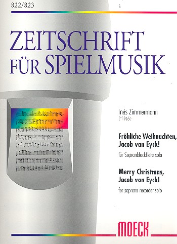 Vorderes Coverbild Fröhliche Weihnachten, Jacob van Eyck!