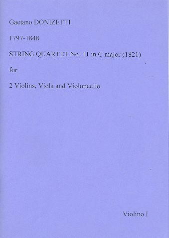 Vorderes Coverbild String Quartet in C Major no.11