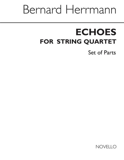 Vorderes Coverbild Echoes for string quartet