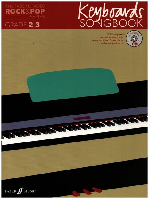 Vorderes Coverbild Keyboards Songbook Grades 2-3  (+CD)