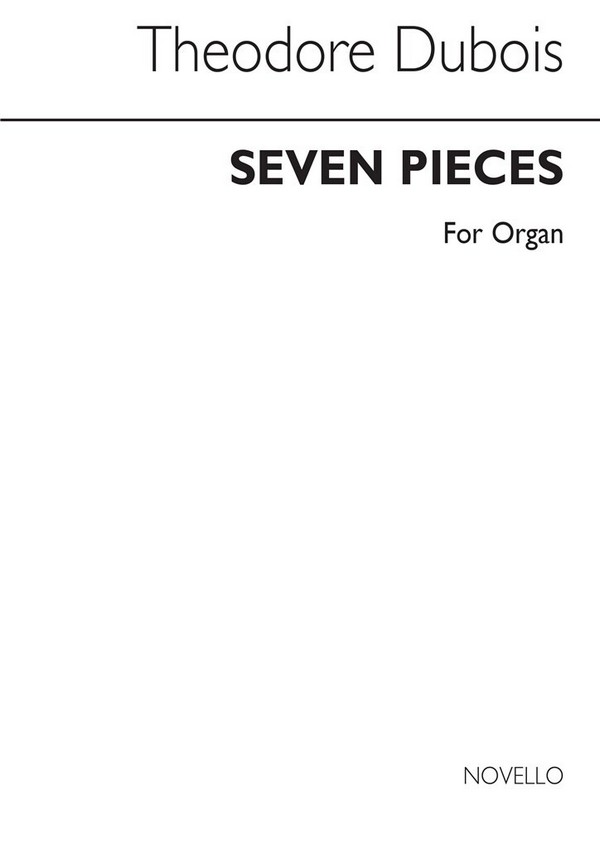 Vorderes Coverbild 7 Pieces for organ