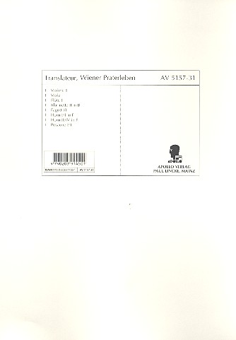 Vorderes Coverbild Wiener Praterleben