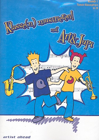 Vorderes Coverbild Klassenmusizieren mit Art & Jupi Band 1