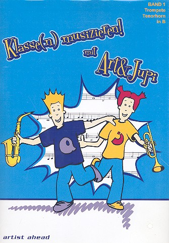 Vorderes Coverbild Klassenmusizieren mit Art & Jupi Band 1