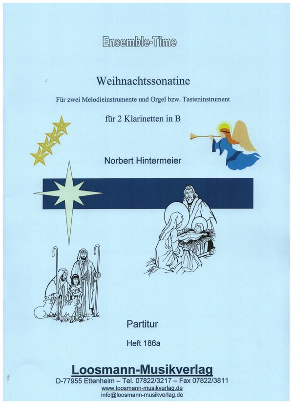 Vorderes Coverbild Weihnachtssonatine