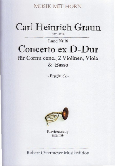 Vorderes Coverbild Konzert D-Dur