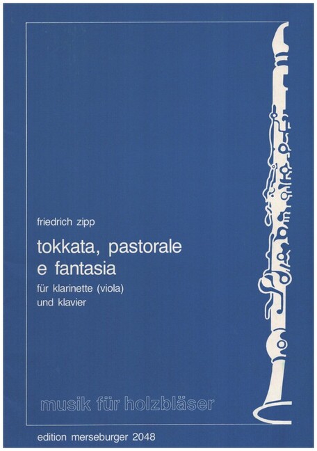 Vorderes Coverbild Tokkata, pastorale e fantasia