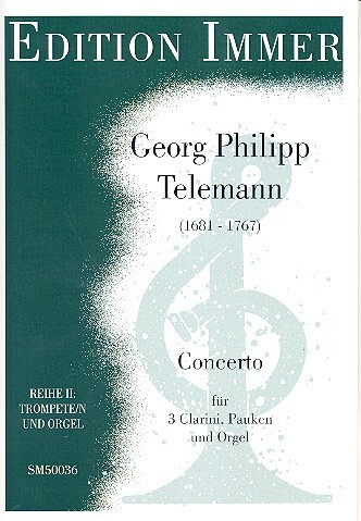 Vorderes Coverbild Concerto für 3 Clarini, Pauken
