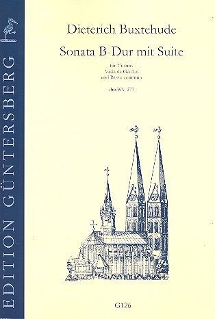 Vorderes Coverbild Sonata B-Dur mit Suite BuxWV273