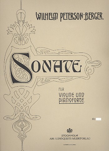 Vorderes Coverbild Sonate e major no.1 