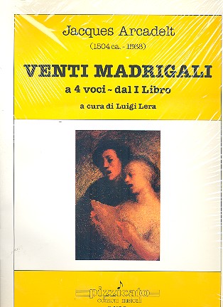 Vorderes Coverbild 20 Madrigali  a 4 voci dal Libro 1