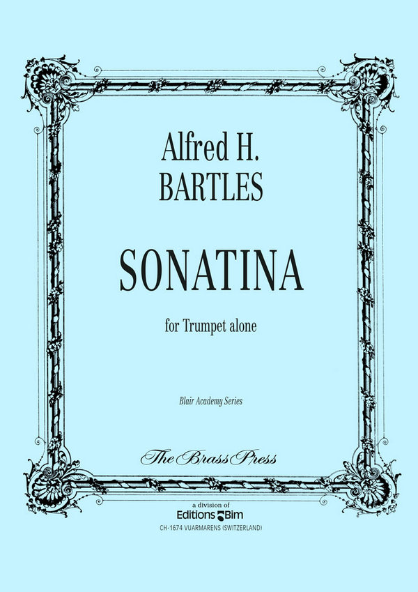 Vorderes Coverbild Sonatina for trumpet alone