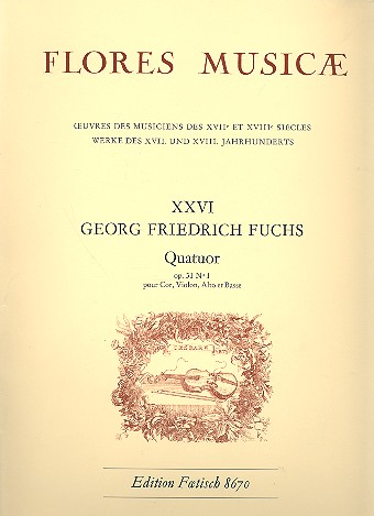 Vorderes Coverbild Quartett op.31,1 für Horn, Violine,