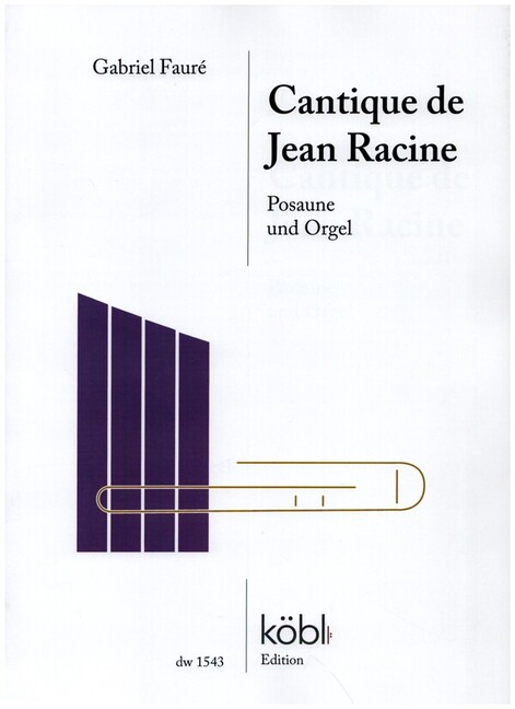 Vorderes Coverbild Cantique de Jean Racine op.11