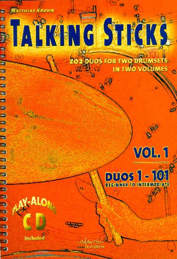 Vorderes Coverbild Talking Sticks vol.1 (+CD) (en)