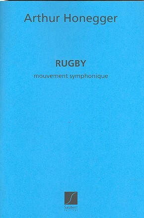 Vorderes Coverbild Rugby für Orchester